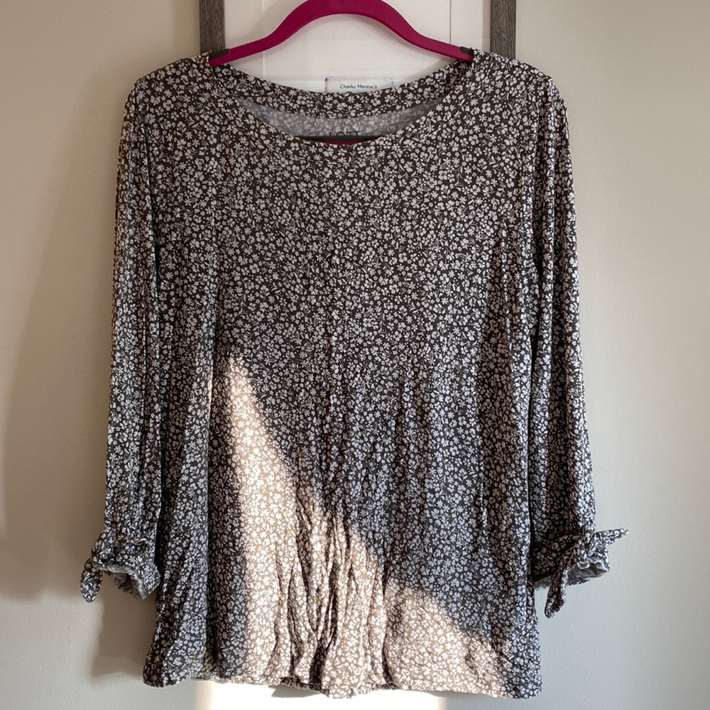 LOFT 3/4 Long sleeve top